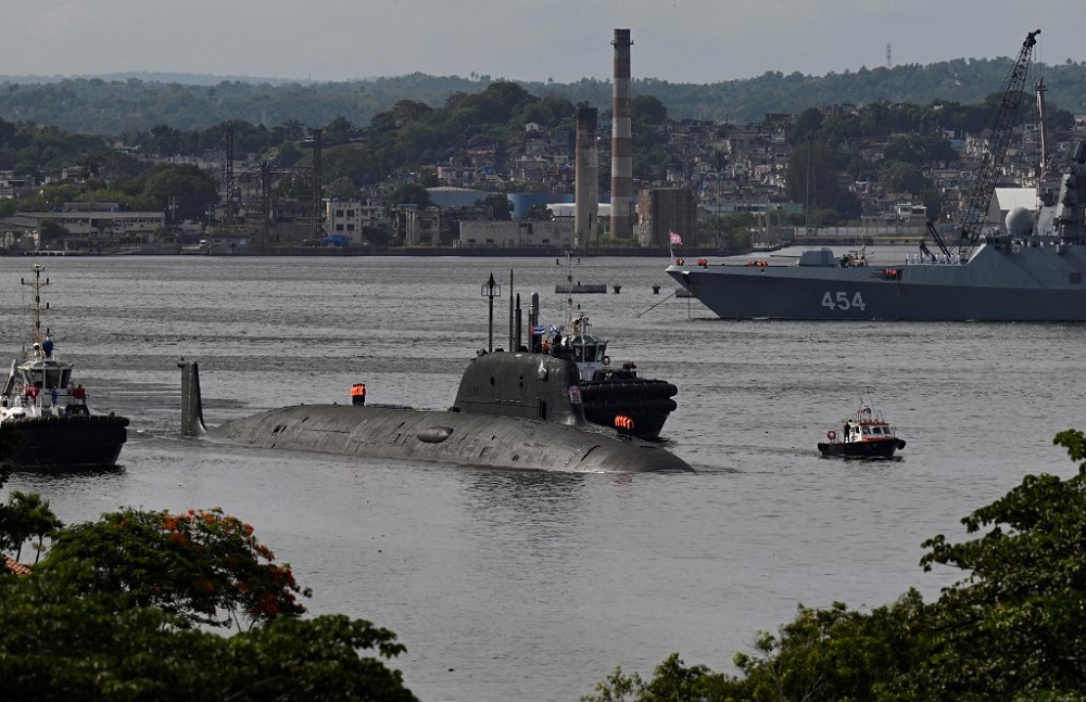 submarino-nuclear-russo-‘kazan’-deixa-porto-de-havana