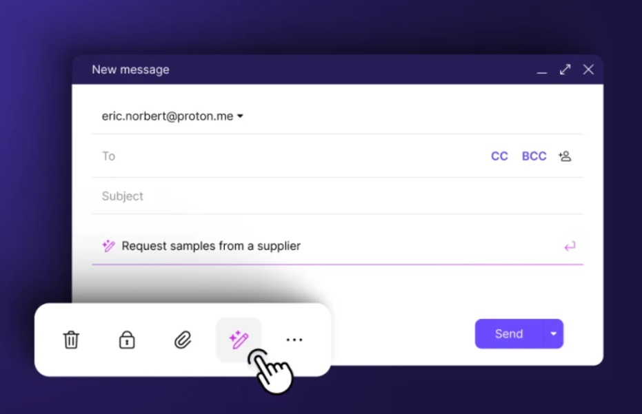 proton-ganha-assistente-de-escrita-de-emails-com-ia-e-privacidade