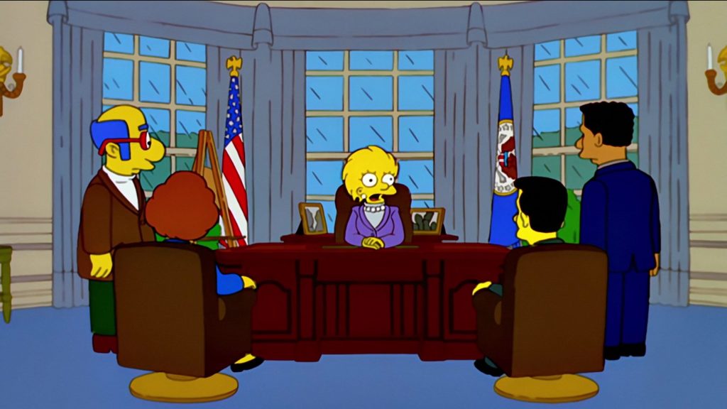 os-simpsons-previu-kamala-harris-como-presidente-dos-eua?-entenda