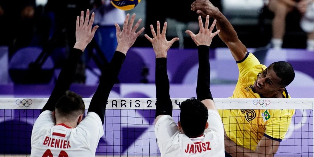 volei:-selecao-masculina-leva-virada-da-polonia,-o-2o-reves-em-paris