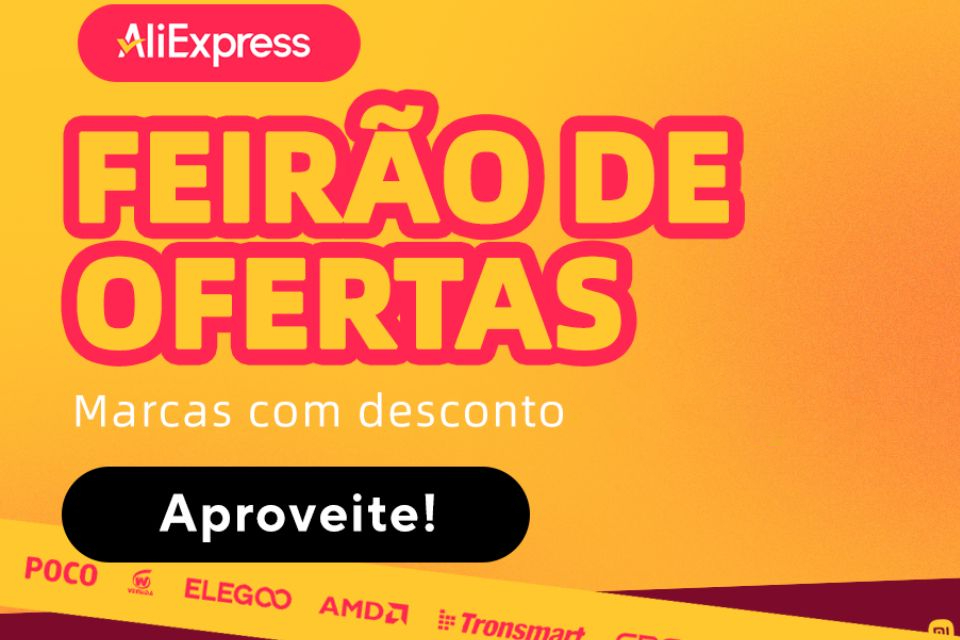 feirao-de-ofertas-do-aliexpress-tem-eletronicos-com-ate-50%-off-e-ofertas-ja-no-brasil;-veja