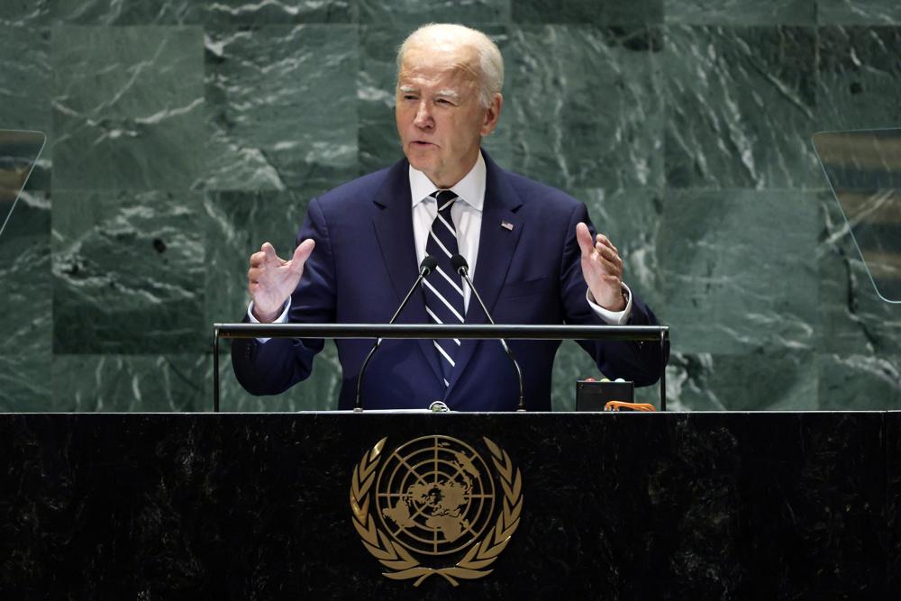 na-onu,-biden-reitera-apoio-a-ucrania-e-defende-fim-da-guerra-na-faixa-de-gaza