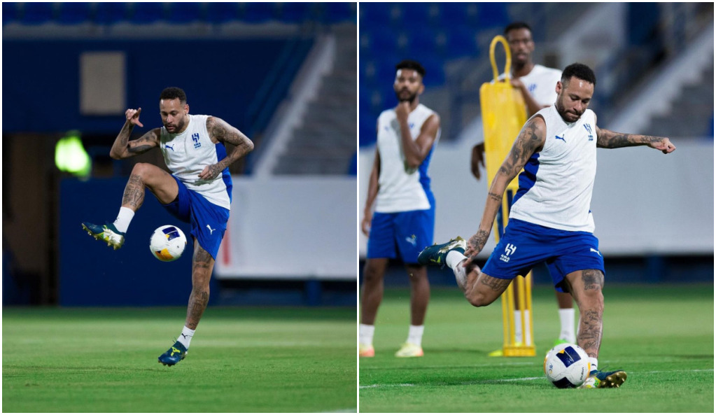 neymar-volta-aos-treinos-com-o-al-hilal-na-arabia-saudita