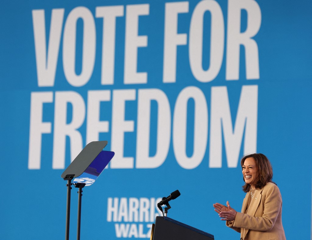 na-georgia,-kamala-harris-faz-apelo-para-que-os-eleitores-votem