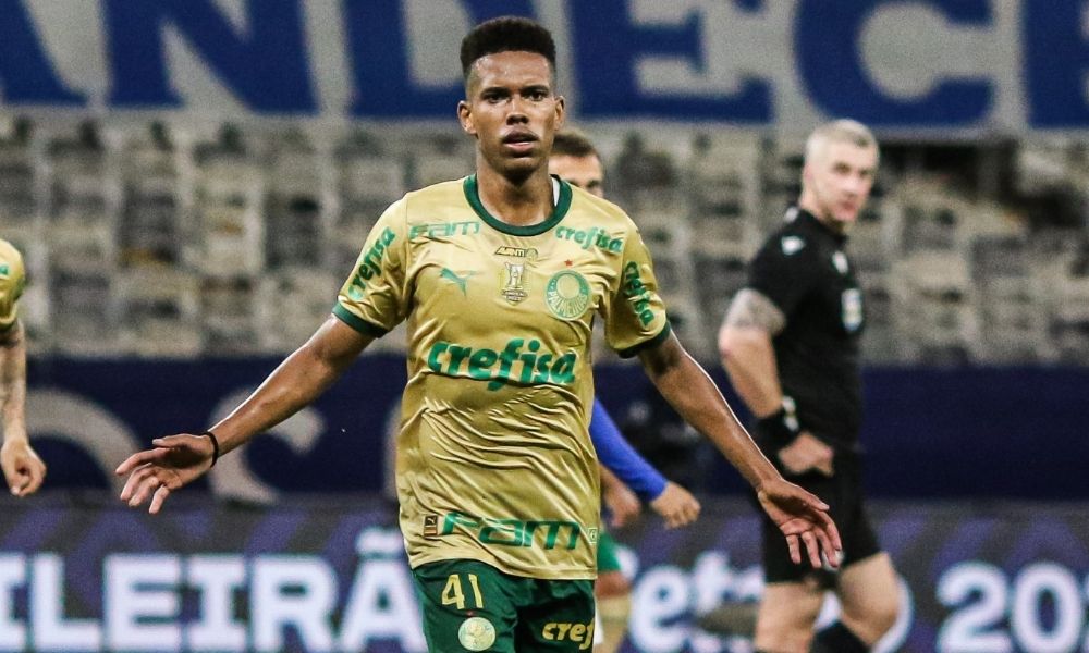 estevao-marca-golaco-de-falta-no-fim,-impede-titulo-do-botafogo-e-mantem-sonho-do-palmeiras-pelo-tri-do-brasileirao