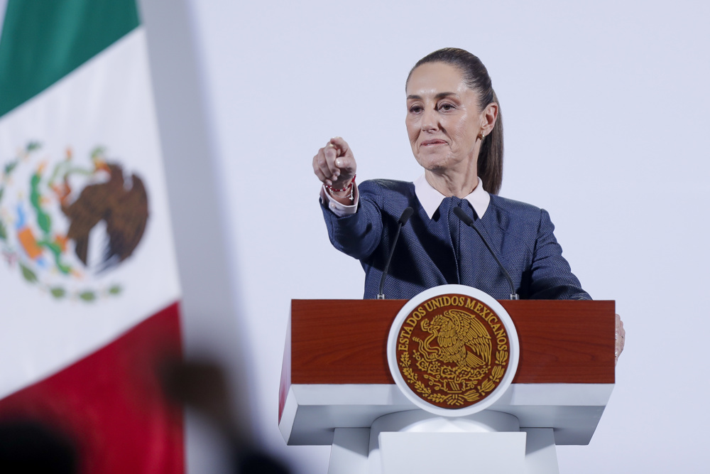 claudia-sheinbaum-reage-a-declaracoes-de-trump-e-defende-nome-do-golfo-do-mexico