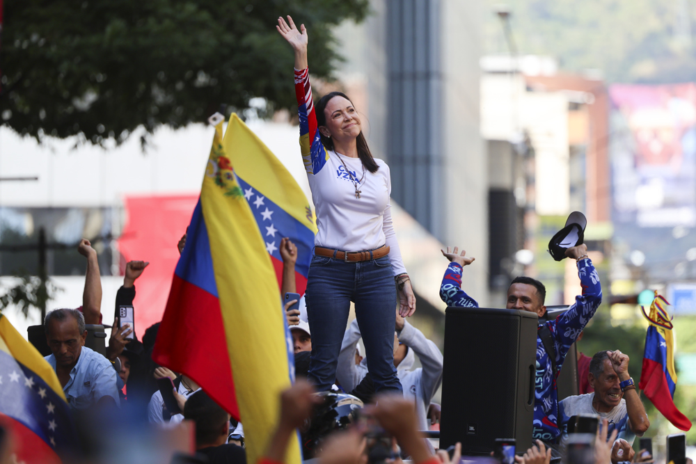 governo-maduro-desmente-prisao-de-maria-corina-machado-e-oposicao-diz-que-ela-foi-obrigada-a-gravar-videos