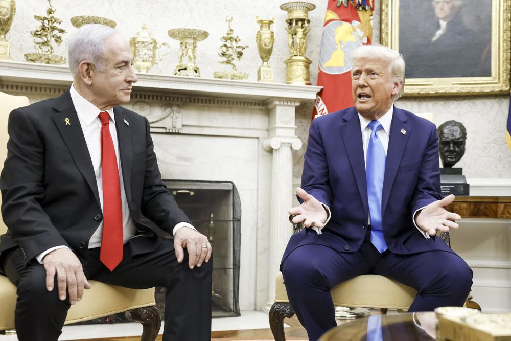 trump-recebe-netanyahu-e-diz-que-palestinos-‘adorariam’-ir-embora-de-gaza