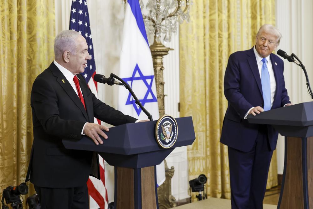 netanyahu-declara-que-‘deve-respeitar’-proposta-de-trump-para-a-faixa-de-gaza