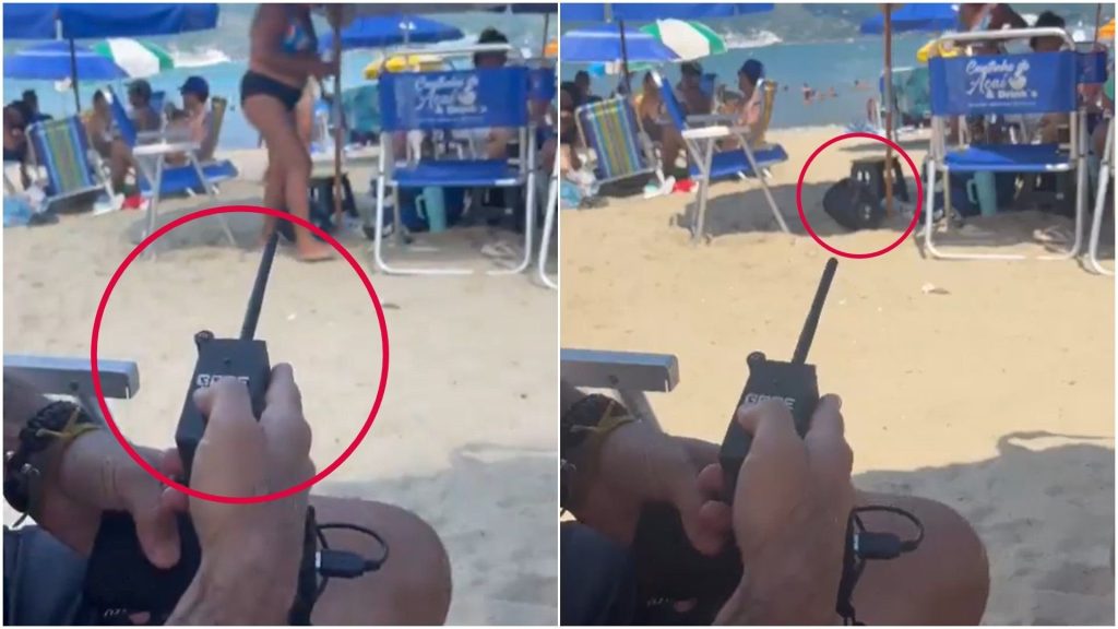 video-viral-de-turista-usando-bloqueador-de-sinal-em-praia-levanta-debate