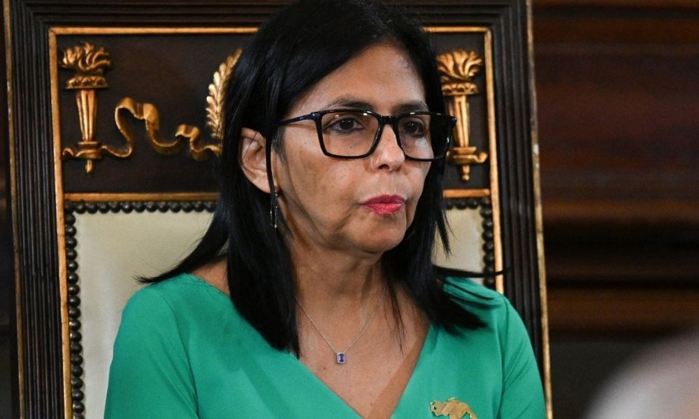 ‘nao-ha-agente-externo-governando-a-venezuela’,-diz-delcy-rodriguez