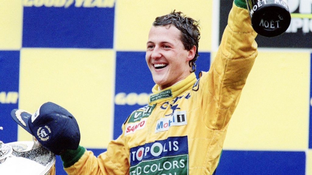 carro-da-1a-vitoria-de-schumacher-na-f1-vai-a-leilao;-veja-valor