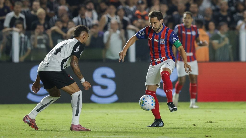 de-virada,-bahia-vai-batendo-o-corinthians-na-vila-belmiro;-siga
