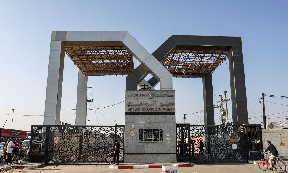 israel-reabre-a-passagem-de-rafah,-fronteira-entre-o-egito-e-a-faixa-de-gaza 