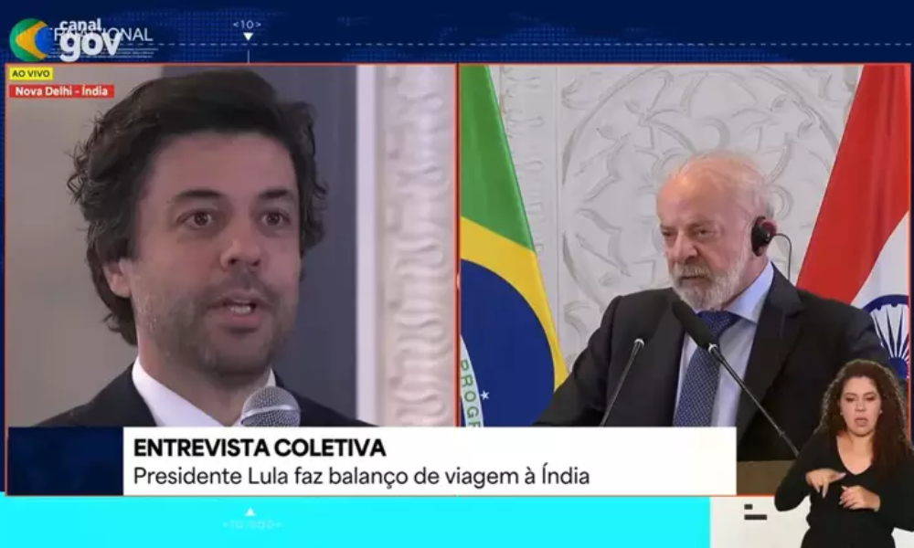 ‘voce-nao-ouviu-isso’:-lula-rebate-pergunta-de-reporter-da-globo-na-india;-veja