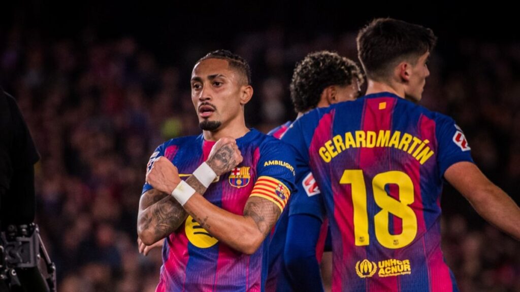 barcelona-x-villarreal:-as-odds-para-o-raphinha-marcar