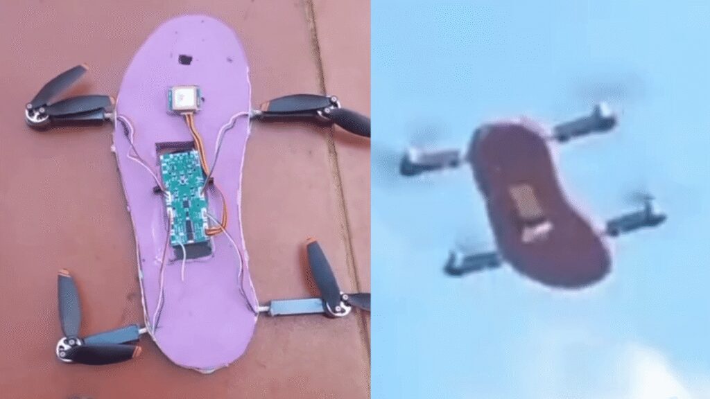 chinelo-voador-vira-drone-e-web-brinca-com-mira-de-mae,-veja